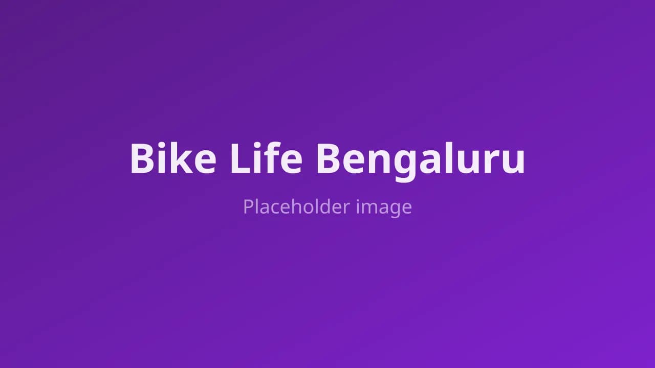 Bike Life Bengaluru